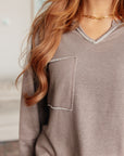 Spring In My Step V-Neck Pullover