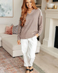 Spring In My Step V-Neck Pullover