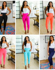 Haley Ruched Waist Legging in Seven Colors