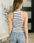 Start to Finished Ribbed Halter Tank