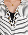 Striped Serendipity Pullover