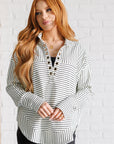 Striped Serendipity Pullover