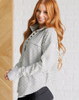 Striped Serendipity Pullover