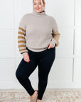 Super Seasonal Patchwork Waffle Knit Sweater