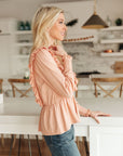 Sweet Confession Top In Blush