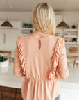 Sweet Confession Top In Blush