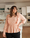 Sweet Confession Top In Blush