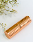Rose Gold and Pink Telescopic Powder Brush