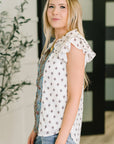 Willow Breeze Short Sleeve Blouse