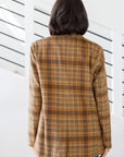 World Class Plaid Blazer