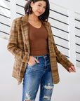 World Class Plaid Blazer