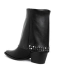 Mariachi Stud Embellished Foldover Boots