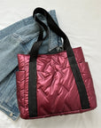 Polyester Tote Bag with Zipper