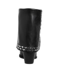 Mariachi Stud Embellished Foldover Boots