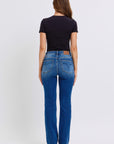 Judy Blue Full Size Mid-Rise Bootcut Jeans with Pockets