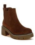 Vostok Suede Chunky Chelsea Boots