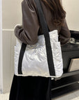 Polyester Tote Bag with Zipper