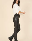 Vegan leather pants