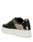 Scouts Metallic Paneling Platform Sneakers