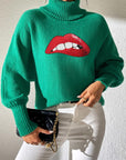 Hey Lover Lover Turtleneck Sweater