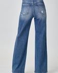 RISEN High Waist Jeans with Pockets