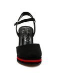 Manifest Dual Tone Wedge Sandals