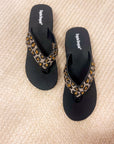 Evirare Rhinestone Sandal in Cheeath