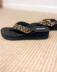 Evirare Rhinestone Sandal in Cheeath