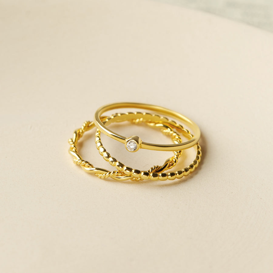 Dainty CZ Ring