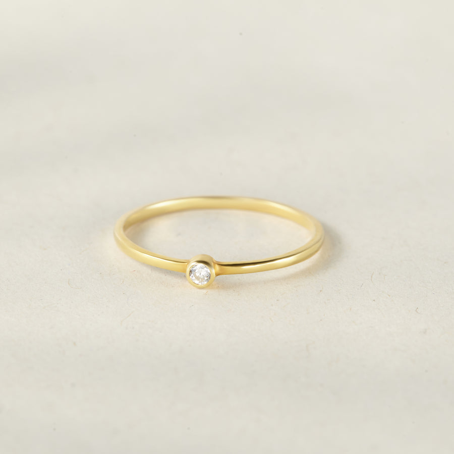 Dainty CZ Ring