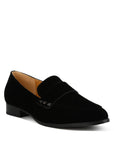 Durance Studded Suede Loafers