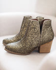 Fiera Booties in Bronze