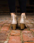 Fiera Booties in Gold