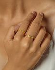 Minimalist Dainty Heart Ring