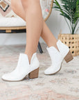 Fiera Booties in White