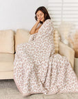 Cuddley Leopard Decorative Throw Blanket