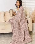 Cuddley Leopard Decorative Throw Blanket