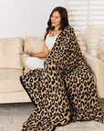 Cuddley Leopard Decorative Throw Blanket