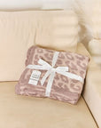 Cuddley Leopard Decorative Throw Blanket