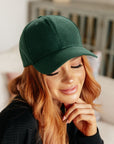 Basic Babe Ball Cap in Green