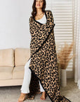 Cuddley Leopard Decorative Throw Blanket